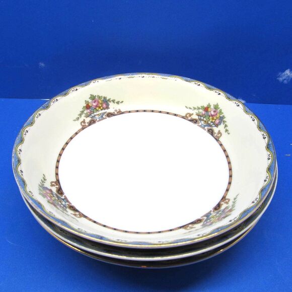 Noritake "M" Mariana Coupe Soup Bowls 7 3/8" Bundle of 3 Discontinued - Picture 12 of 12
